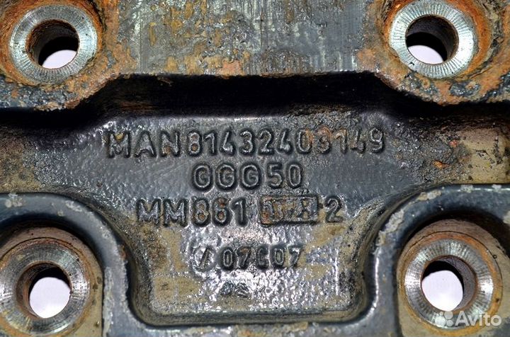 Кронштейн реактивной тяги ведущего моста, сторона