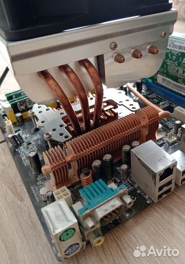 Материнская плата + процессор + видеокарта