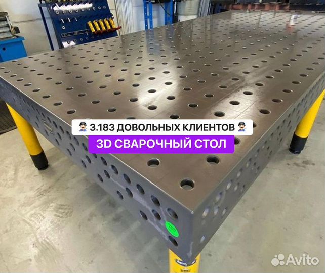 Сварочный стол сварщика 3D, Оснастка
