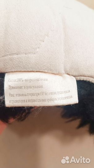 Меховая подстилка в автомобильное кресло