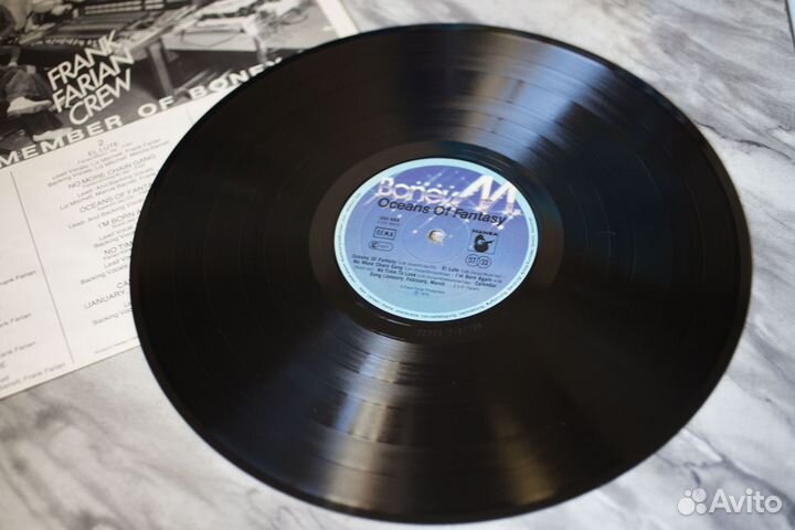 LP Boney M oceans OF fantasy germ. hansa 1979