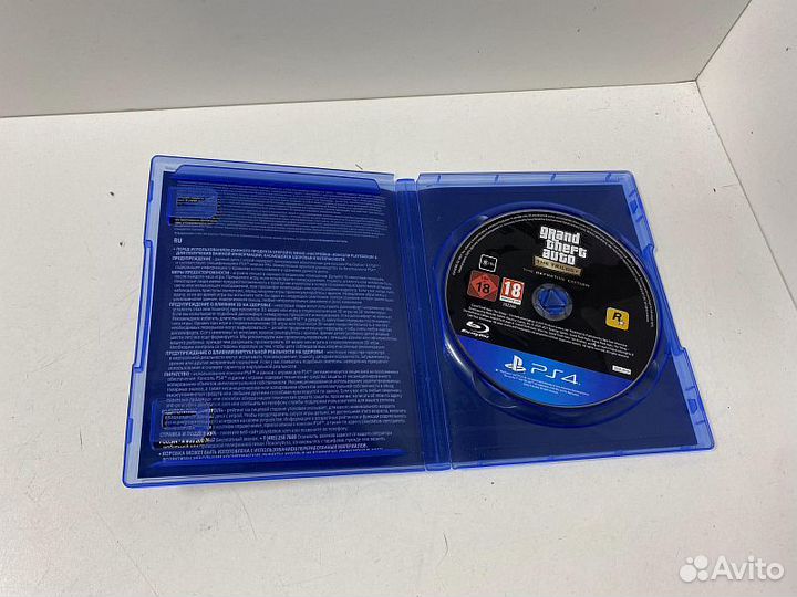 Игровые диски. Sony Playstation 4 Grand Theft Auto