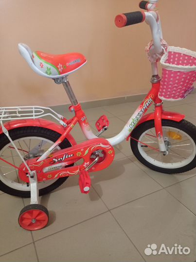 Детский велосипед двухколесный MaxxPro Sofia 14