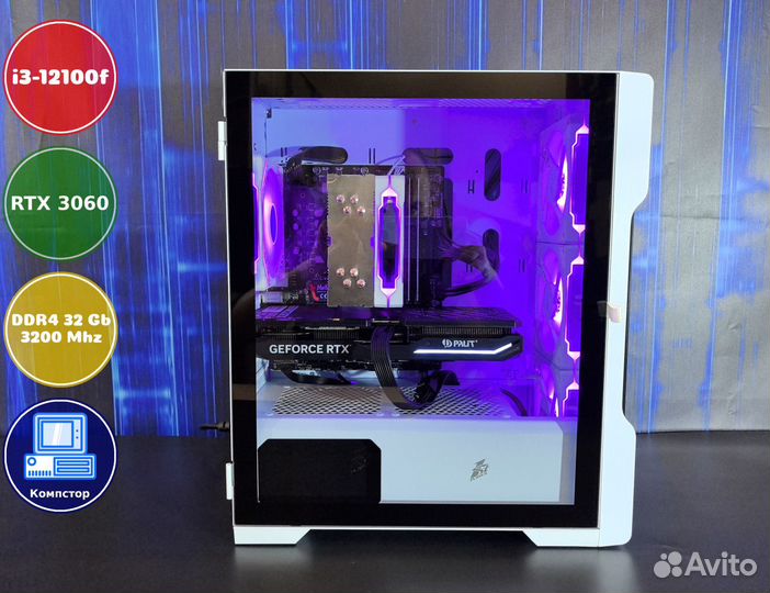 Сборки игровых пк i3-RTX3050-32DDR4-EFN7968042-H610