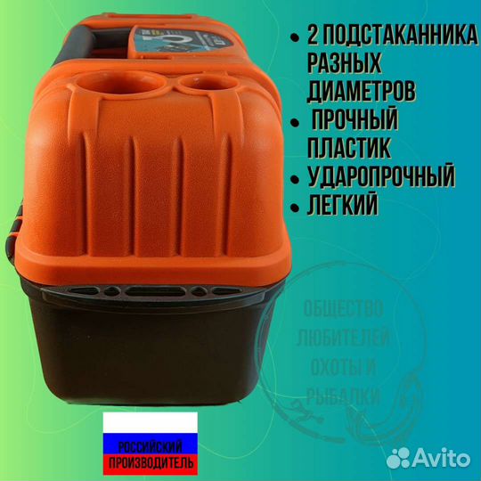 Ящик рыболовный для снастей летний 3 яруса