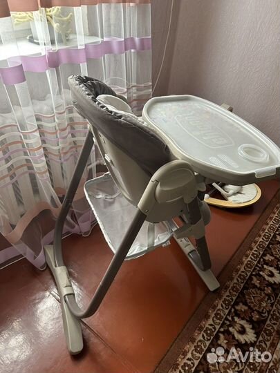 Детский стул Chicco + Шезлонг в подарок