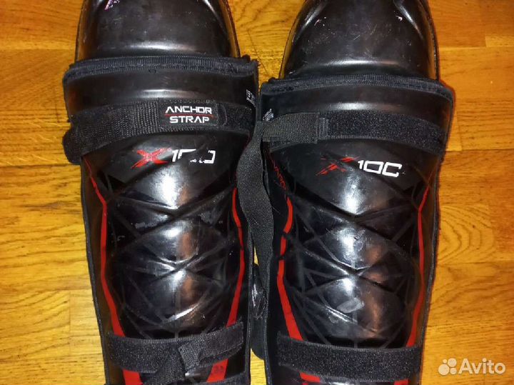 Щитки хоккейные bauer vapor x100