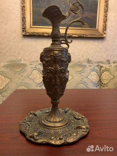 Кувшин, графин с подносом Италия