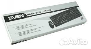 Клавиатура и мышь sven Base 305 Combo PS/2 новые