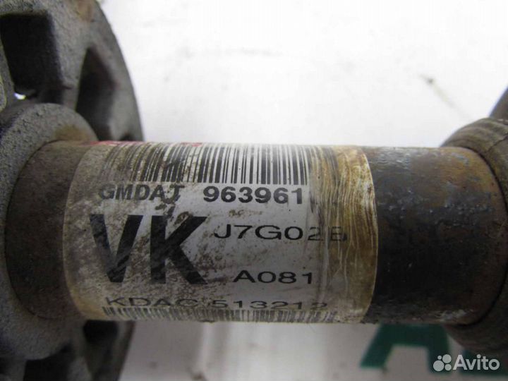 Полуось передняя левая для Daewoo Nexia 2008