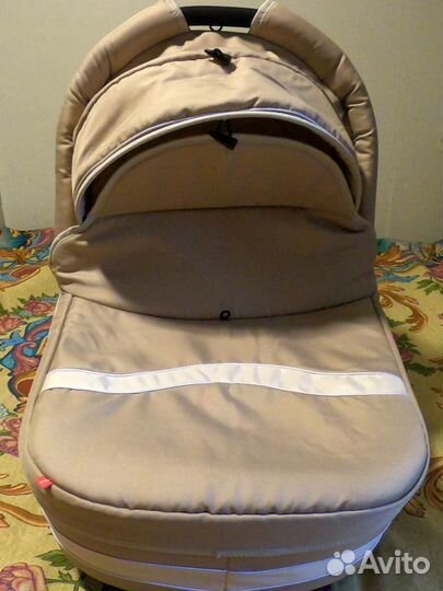 Коляска Люлька Adbor Marsel Classic Beige