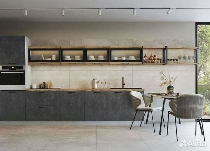 Кухня угловая с техникой