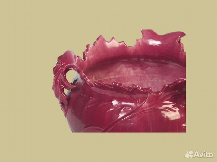 Кашпо керамическое антиквариат из Европы