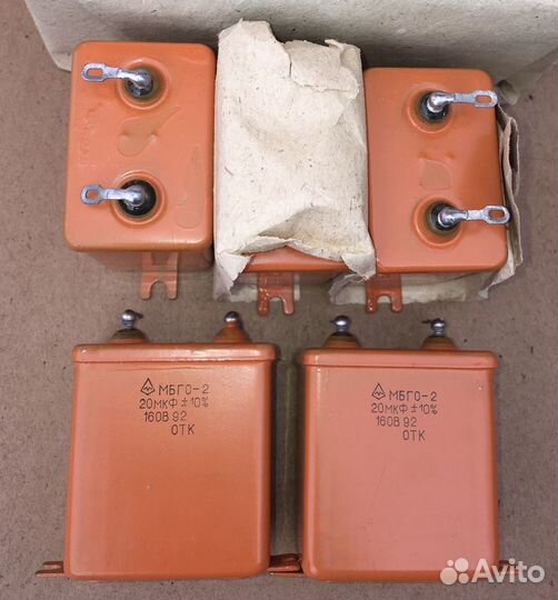 Конденсаторы мбго, мбгп, мбгч, мбгт, омбг пр СССР