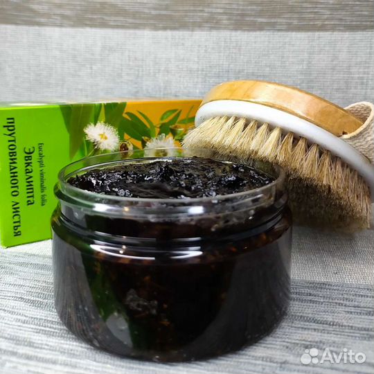 Марокканское чёрное мыло для хамама