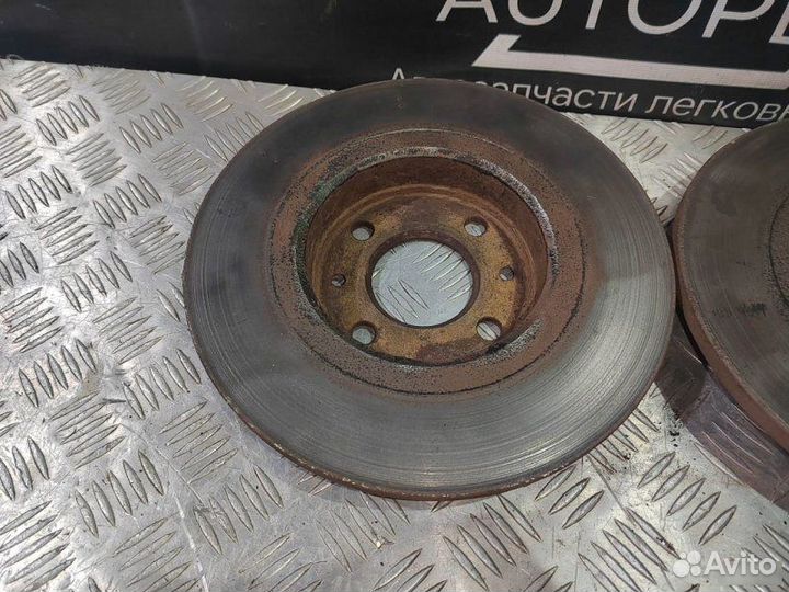 Тормозные диски переднее Renault Logan 1.6