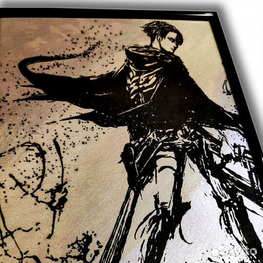 Картина. Атака Титанов. Леви Аккерман. Выживание