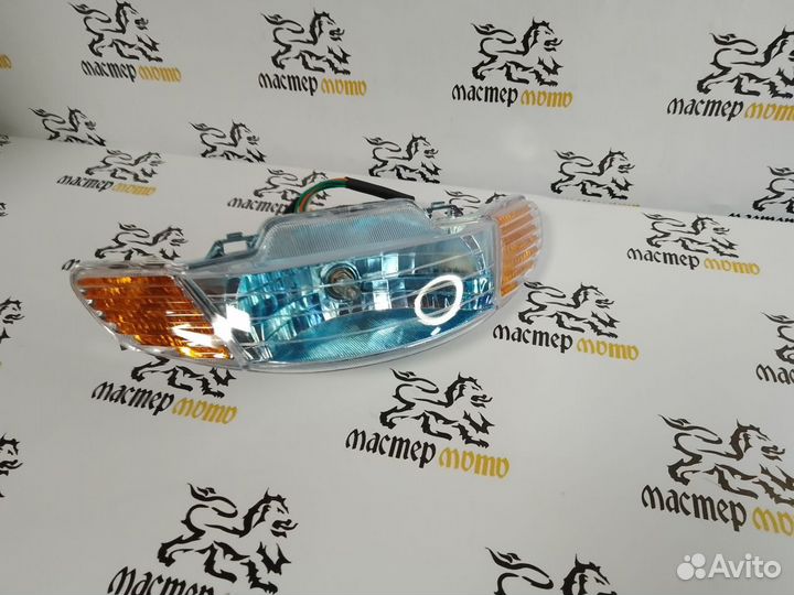 Фара Honda Dio AF34, AF35 синяя