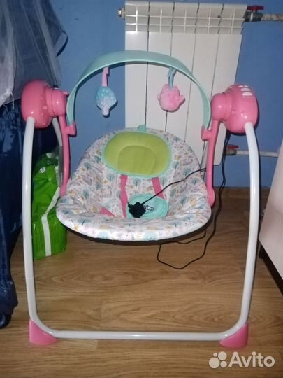 Детские электронные качели