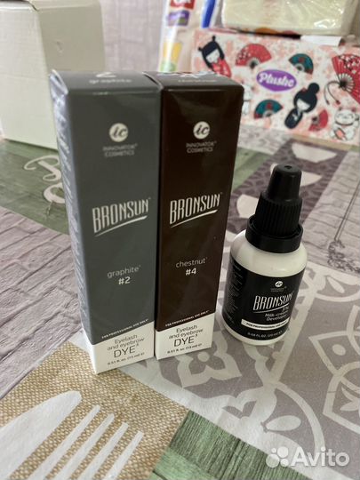 Краска для бровей bronsun и оксид