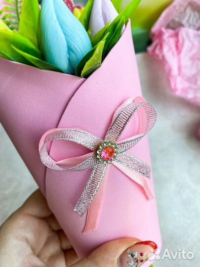 Букеты из мыла ручной работы