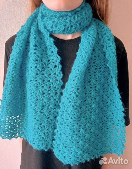 Шарф из ангоры