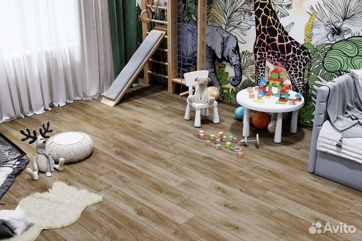 Плитка керамогранит 120x20 Орех