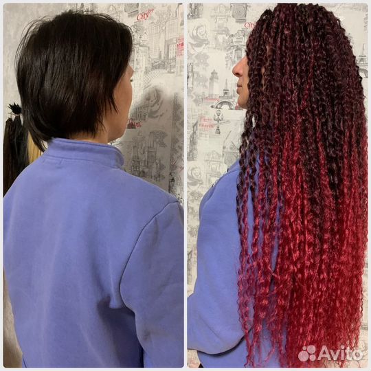 Наращивание волос и Афрокудри