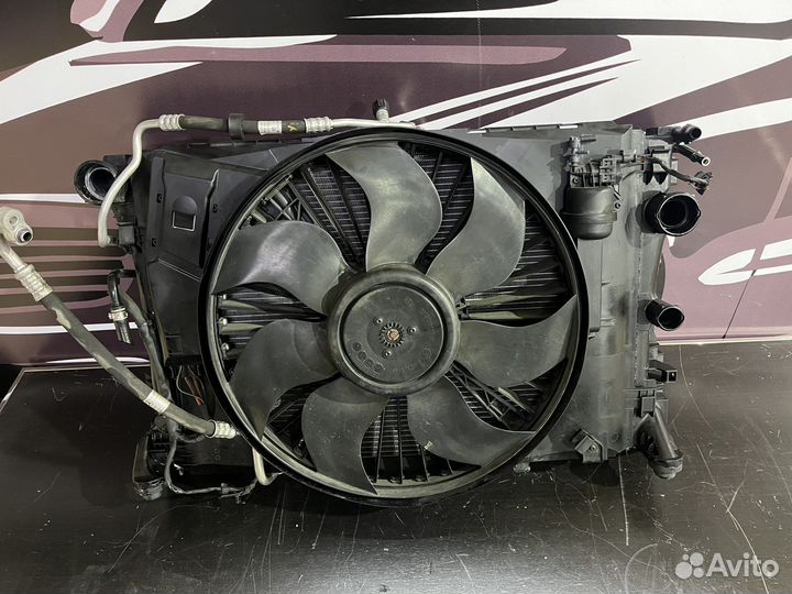 Касета радиаторов мерседес w212 E250 cgi