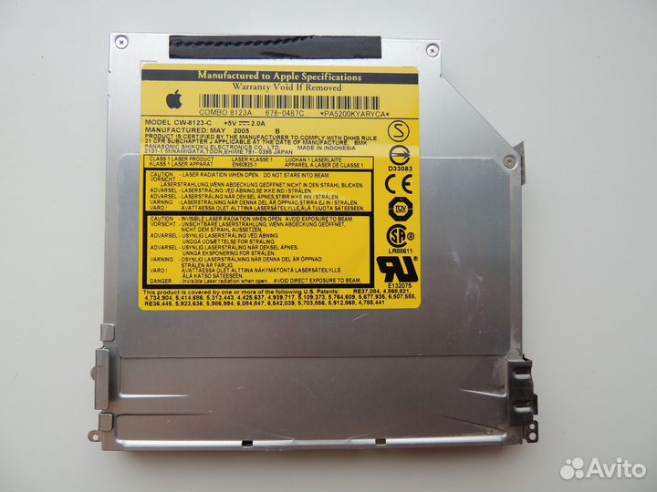 Разбор. Ноутбук “Apple Power Book G4