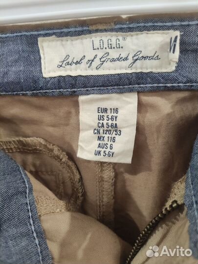 Брюки hm 116 для мальчика