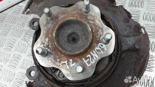 Ступица задняя левая nissan qashqai J10 (6DN27LZ01