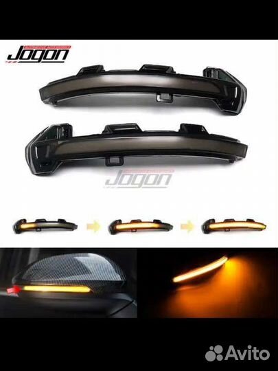 Volkswagen Passat B8 Динамические поворотники LED