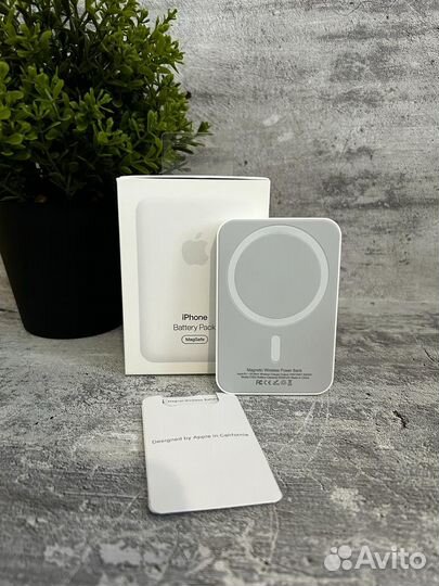 Павербанк беспроводное зарядное apple MagSafe