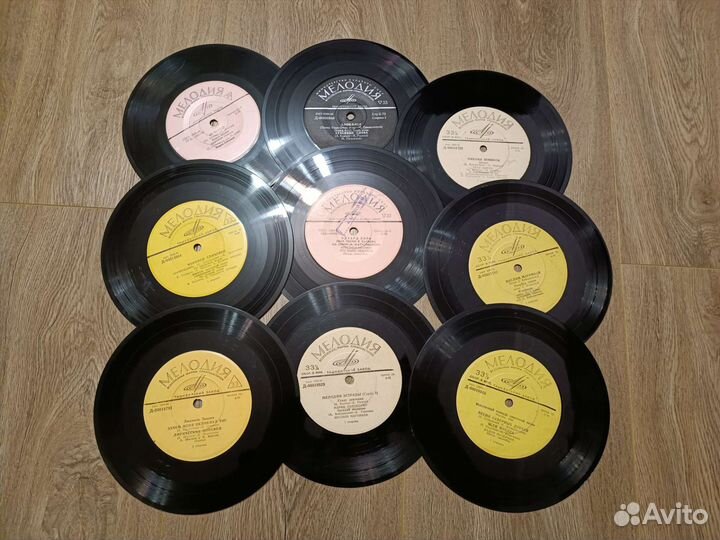 Виниловые грампластинки СССР