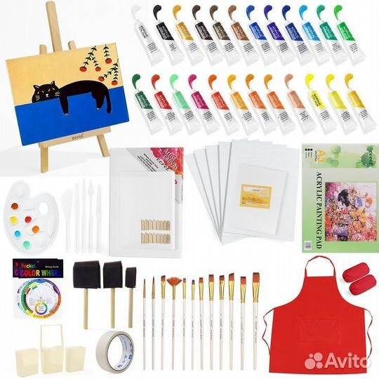 Картон грунтованный для живописи