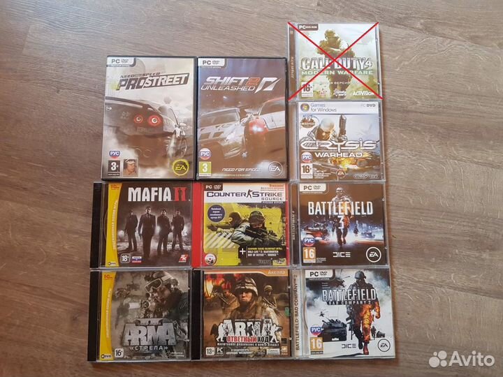 Игры для пк на дисках