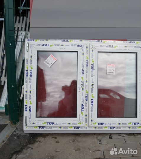 Готовые окна 110х80 пластиковые