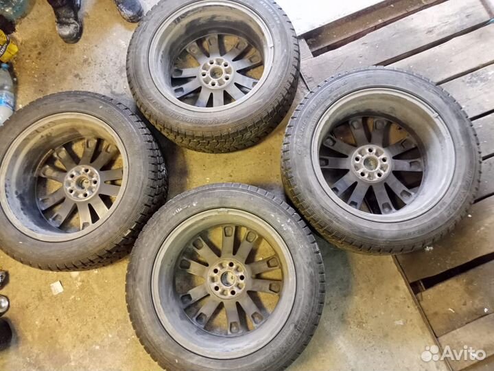 Диски lexus с Резиной dunlop