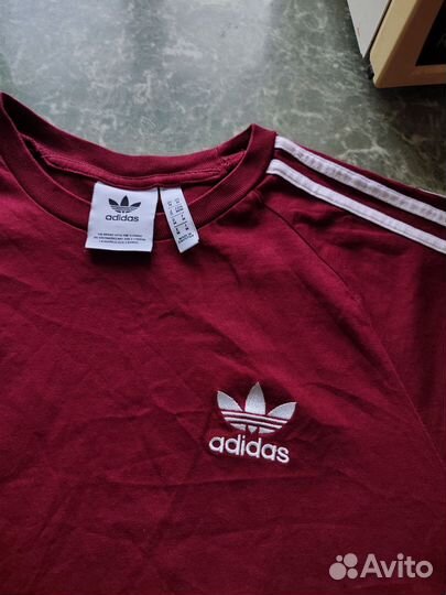 Футболка Adidas Originals (М) 3 полоски