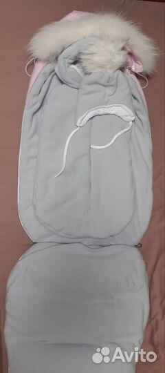 Конверт на выписку для девочки зима