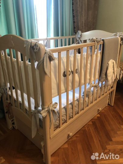 Постельное белье, бортики, плед Lovebabytoys