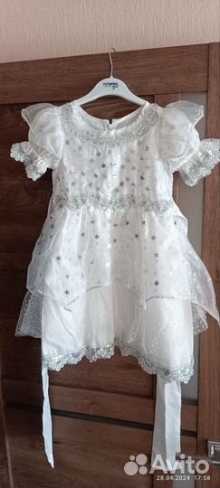 Платье Снежинка