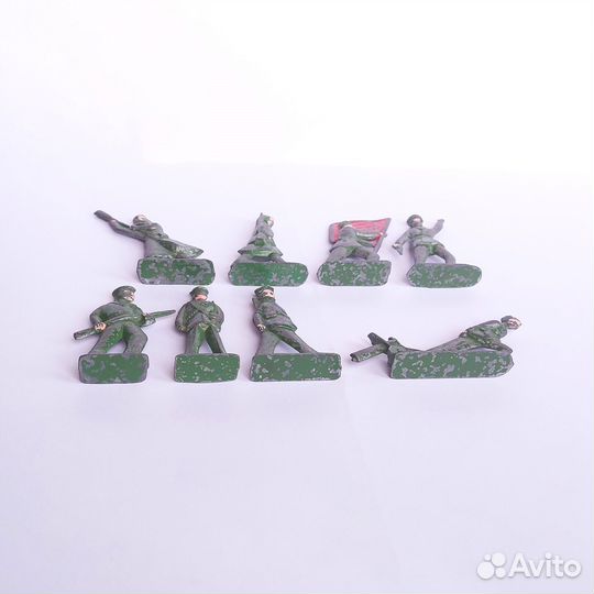 Набор солдатиков СССР Солдаты революции Прогресс