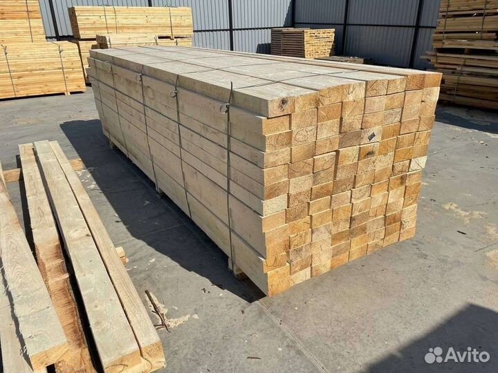 Брус обрезной 150х150mm 3-6M