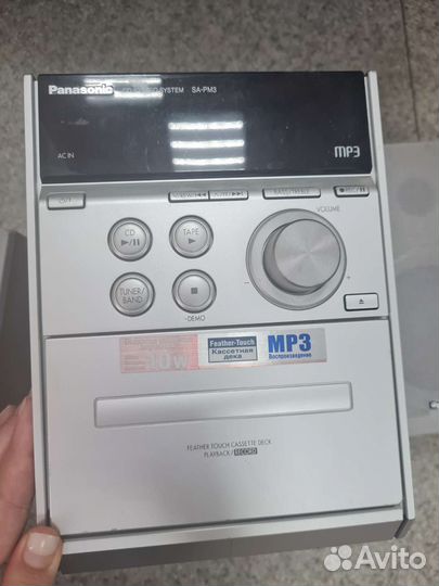 Музыкальный центр panasonic sa pm