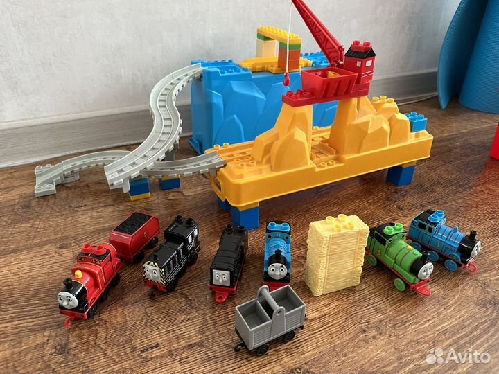 Чагингтон Томас паровозики, Lego duplo, mega block