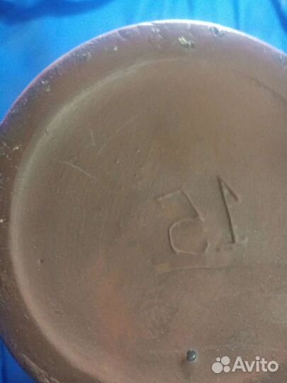 Бутылка-керамика