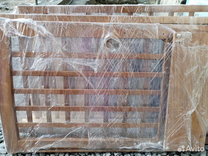 Детская кроватка с поперечным маятником