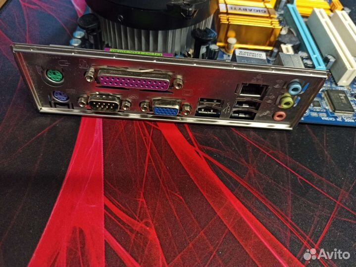 Материнская плата с процессором intel celeron D346